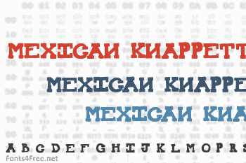 Mexican Knappett Font