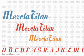 MezclaTitan Font