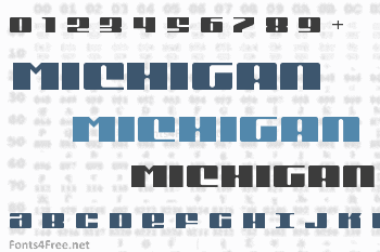 Michigan Font
