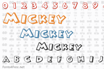 Mickey Font