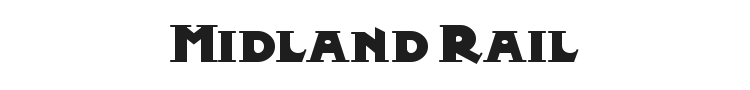 Midland Rail Font