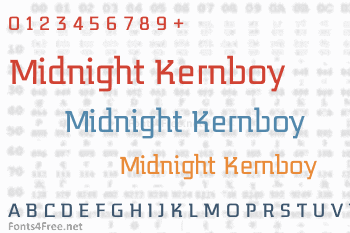 Midnight Kernboy Font