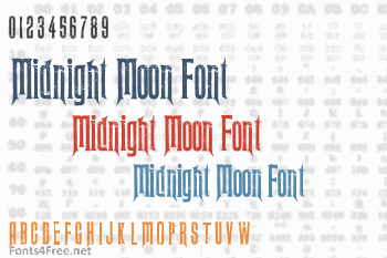 Midnight Moon Font