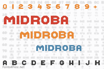 Midroba Font