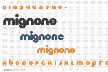 Mignone Font