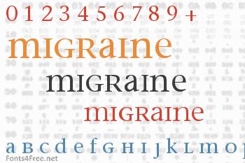 Migraine Font