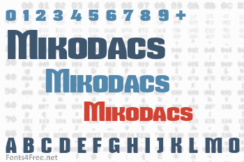 Mikodacs Font