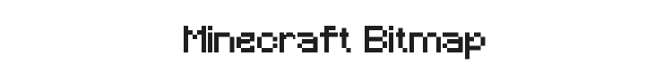 Minecraft Bitmap Font Preview