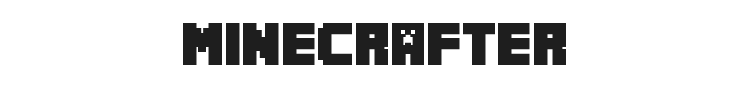 MineCrafter Font Preview