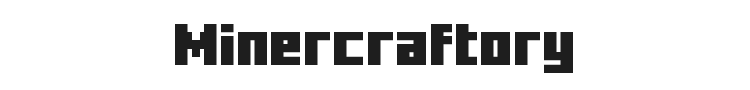 Minercraftory Font