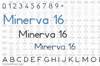 Minerva 16 Font