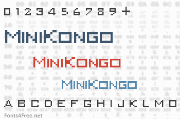 MiniKongo Font