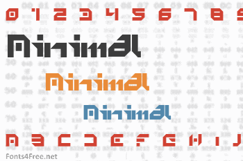 Minimal Font