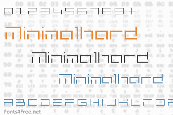 Minimalhard Font