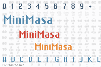 MiniMasa Font