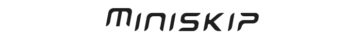 Miniskip Font