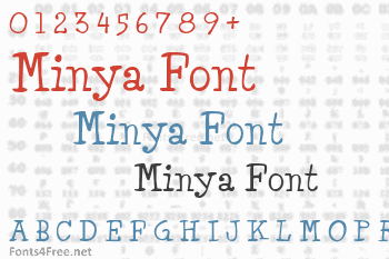 Minya Font