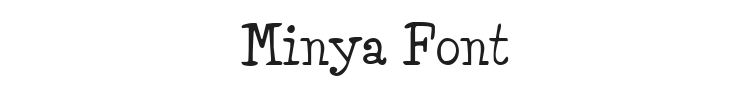 Minya Font