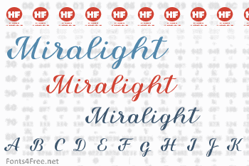 Miralight Font
