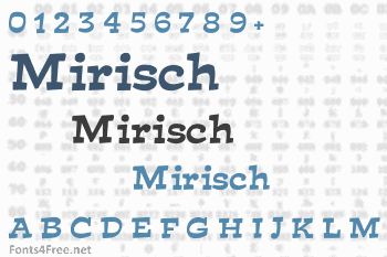 Mirisch Font