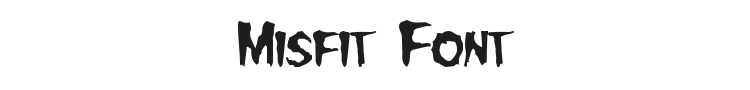 Misfit Font