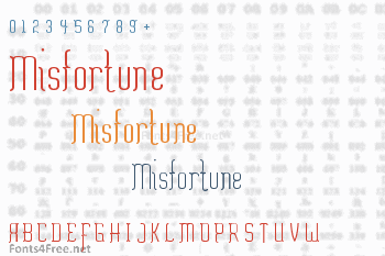 Misfortune Font