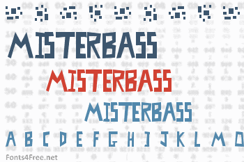 MisterBass Font