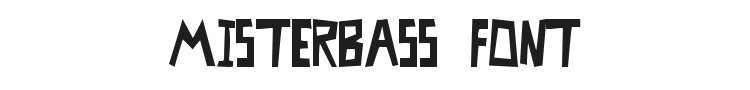 MisterBass Font Preview