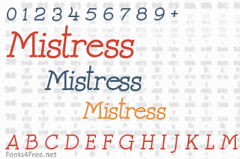 Mistress Font