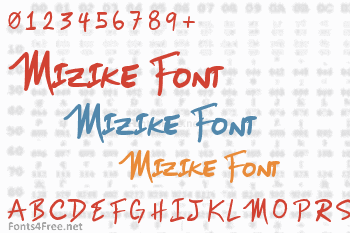 Mizike Font