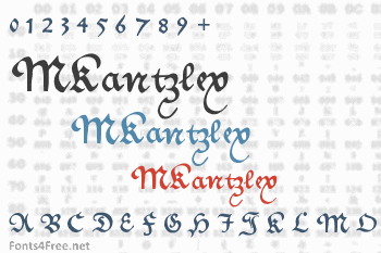 MKantzley Font