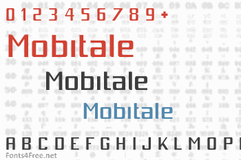 Mobitale Font