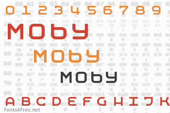 Moby Font