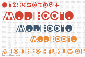 Modeccio Font