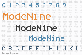 ModeNine Font