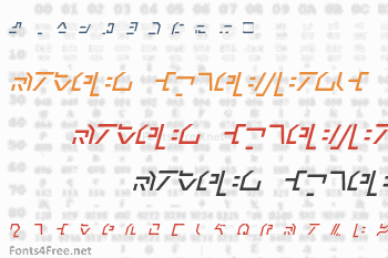 Modern Cybertronic Font
