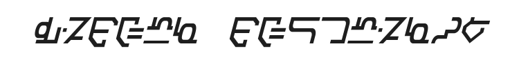 Modern Destronic Font