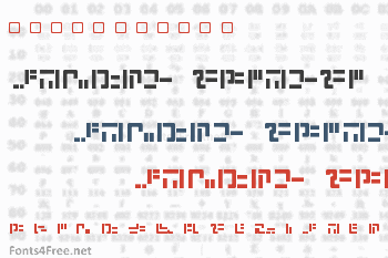 Modern Iaconic Font