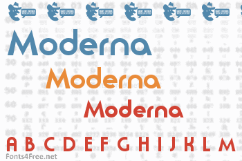 Moderna Font