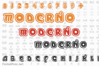 Moderno Font