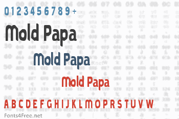 Mold Papa Font