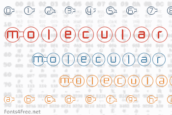 Molecular Font