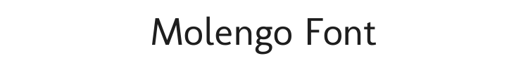 Molengo Font