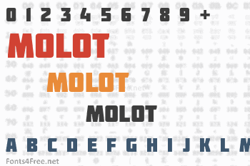 Molot Font