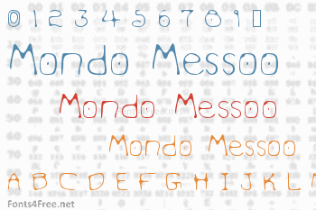 Mondo Messo Fonto Font