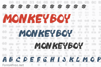 Monkeyboy Font