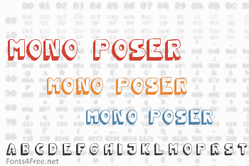 Mono2poser Font