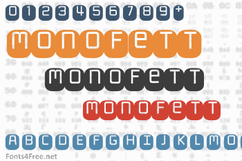 Monofett Font