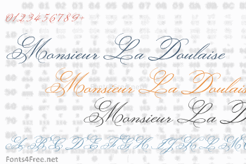 Monsieur La Doulaise Font