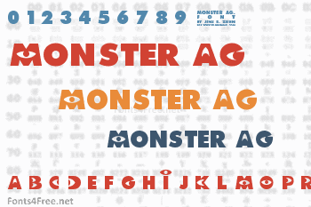 Monster AG Font